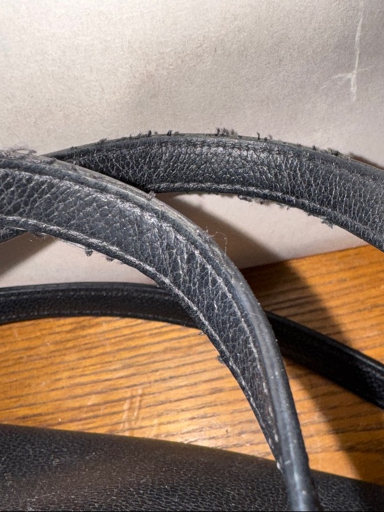 kate spade Black Pebbled Leather Satchel with Crossbody Strap - Picture 10 of 16